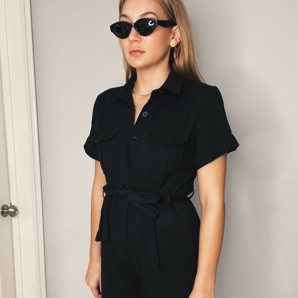 Black jumpsuit